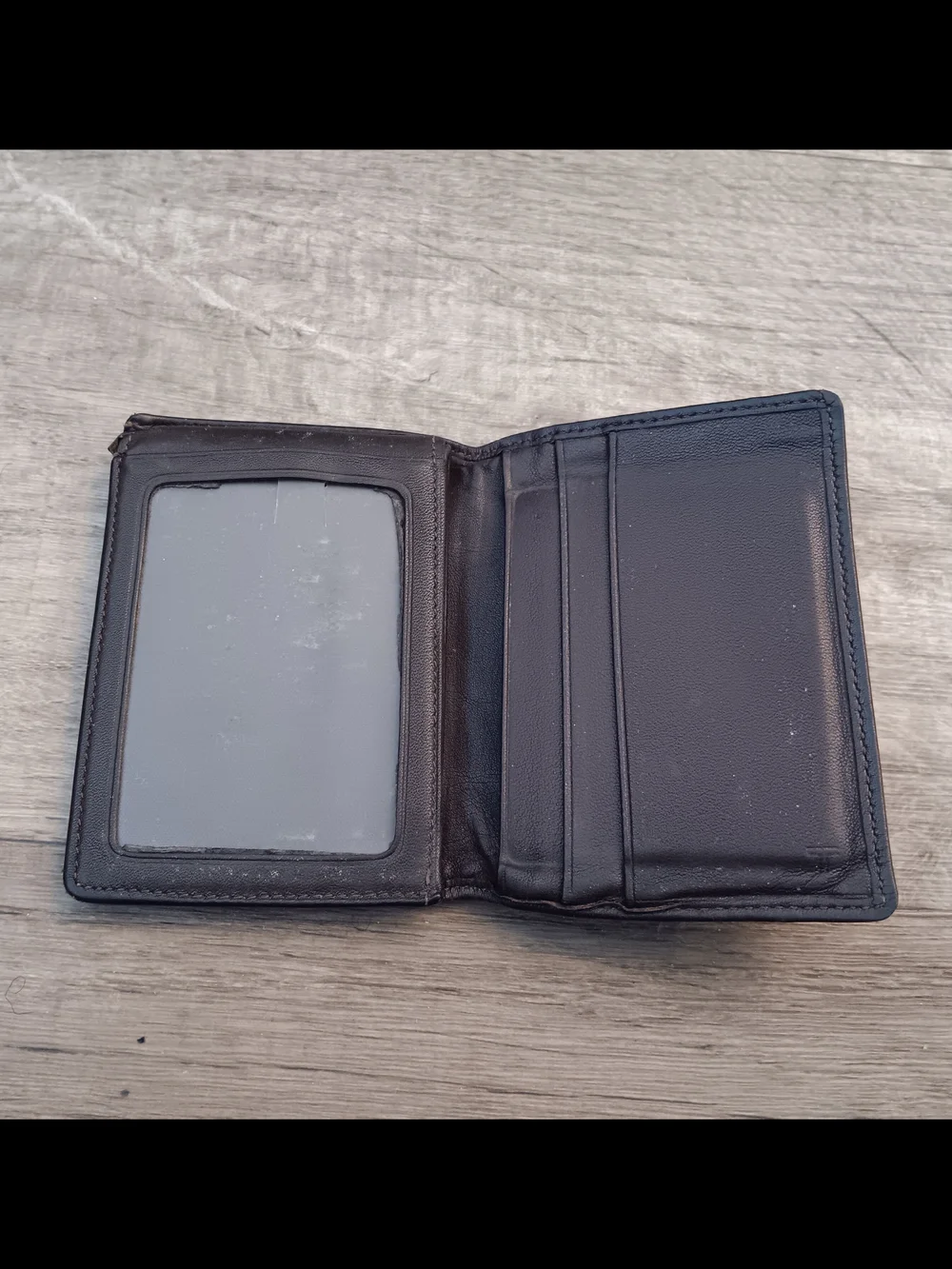 Tumi Brown Leather L-Fold Wallet